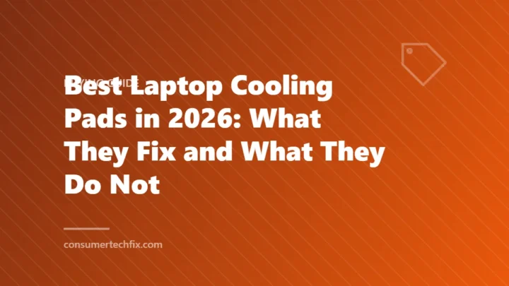 Best Laptop Cooling Pads in 2026: What They Fix and What They Do Not
