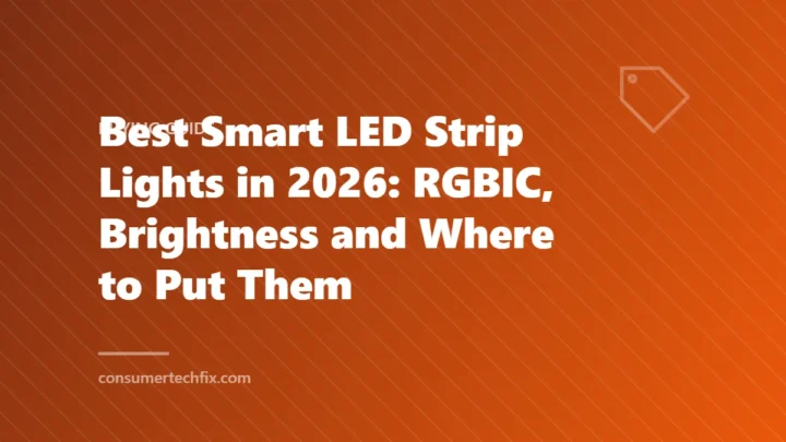 Best Smart LED Strip Lights in 2026: RGBIC, Brightness and Where to Put Them