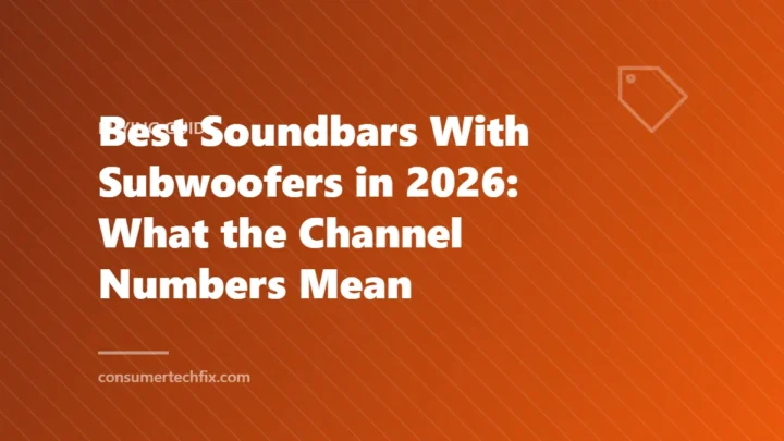 Best Soundbars With Subwoofers in 2026: What the Channel Numbers Mean
