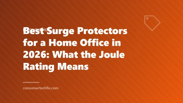 Best Surge Protectors for a Home Office in 2026: What the Joule Rating Means