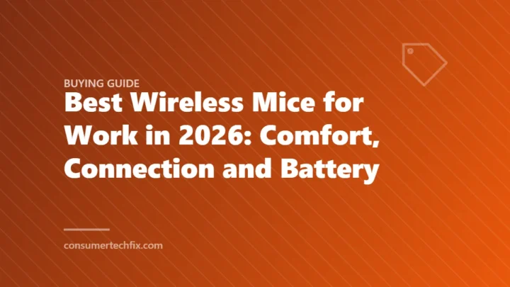 Best Wireless Mice for Work in 2026: Comfort, Connection and Battery