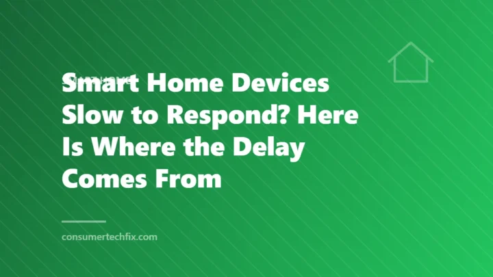 Smart Home Devices Slow to Respond? Here Is Where the Delay Comes From